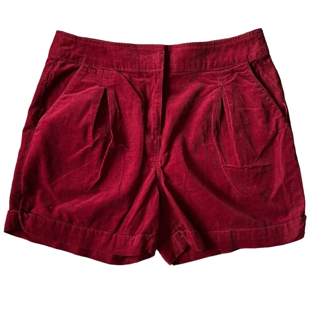 XXI Forever 21 Burgandy Cotton Shorts, M